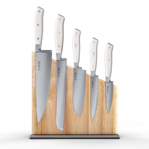 Yatoshi Knives Kitchen Knife Set with Block CLA1