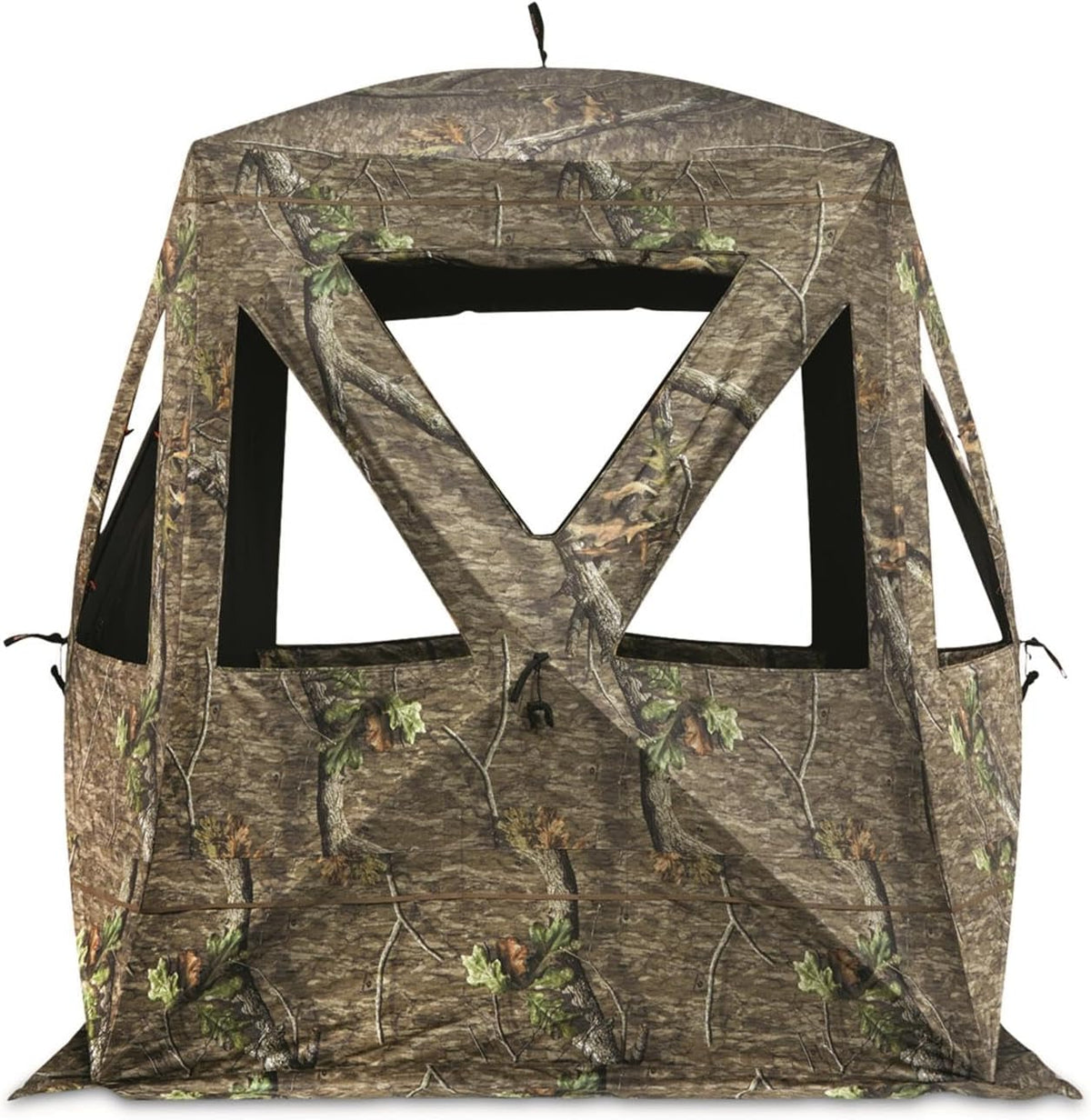 Flare XL Tall Hunting Ground Blind, See-Through, 360 View, 2-3 Person Pop-Up Tent, Turkey, Duck, Deer Hunting Gear Equipment Accessories
