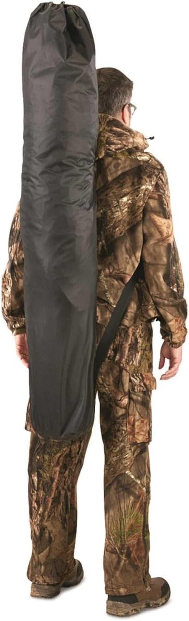 Educator Large Hunting Ground Blind, See-Through, 360 View, 3-4 Person Tent, Turkey, Duck, Deer Hunting Gear Equipment Accessories