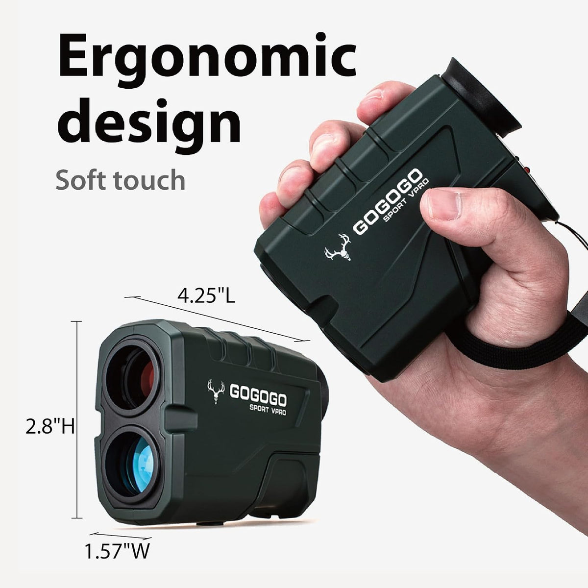 Green Hunting Rangefinder -1200 Yards