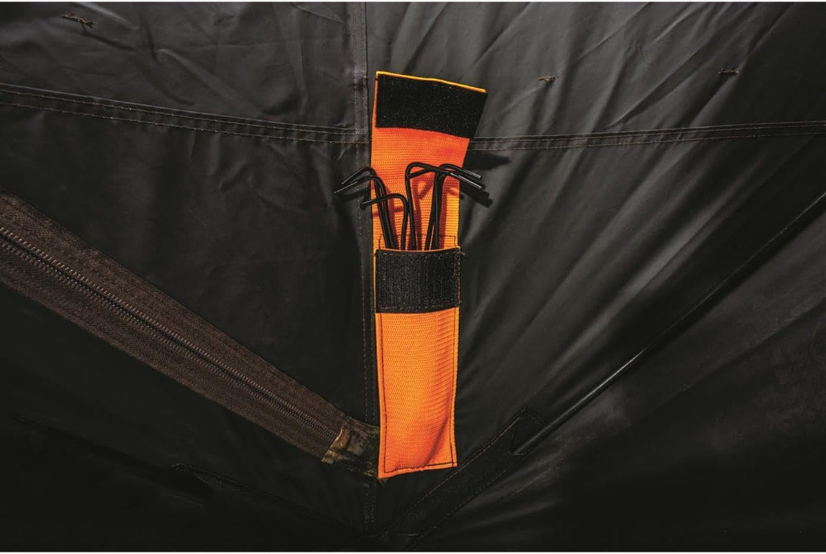 Field General 4-Star Hunting Ground Blind, 1 Man Person Tent, Turkey, Duck, Deer Hunting Gear Equipment Accessories