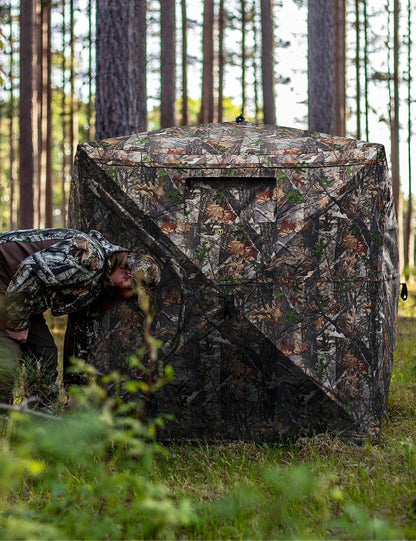 Hunting Blind, 270°/360° See through Ground Blind