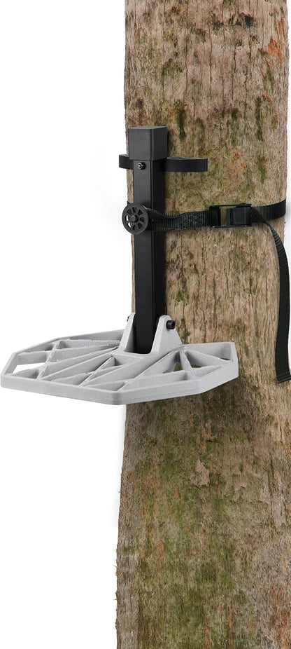 Saddle Hunting Platform: Cast Aluminum Tree Saddle Platform, Lightweight Hunting Saddle Platform, Fully Adjustable Reliable Silent 12''X12'' Hunting Platform, Saddle Hunting Accessories