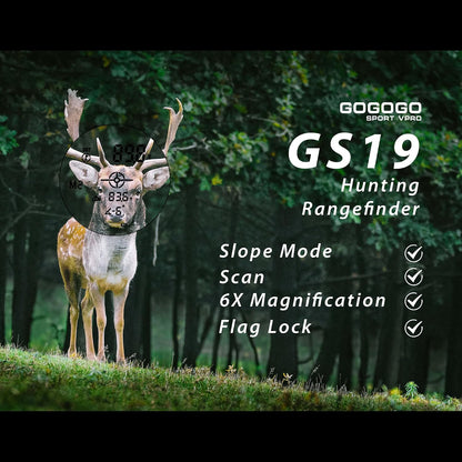 Green Hunting Rangefinder -1200 Yards
