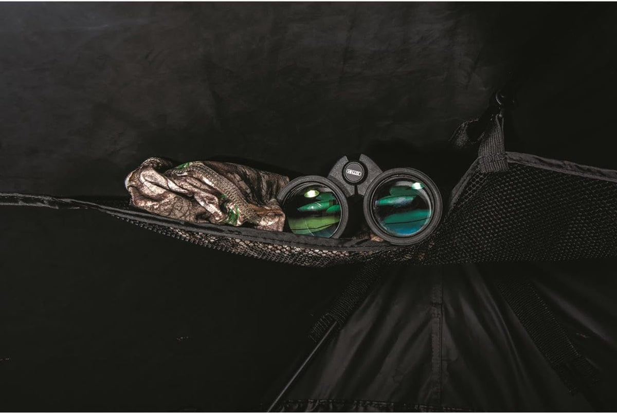 Field General 4-Star Hunting Ground Blind, 1 Man Person Tent, Turkey, Duck, Deer Hunting Gear Equipment Accessories