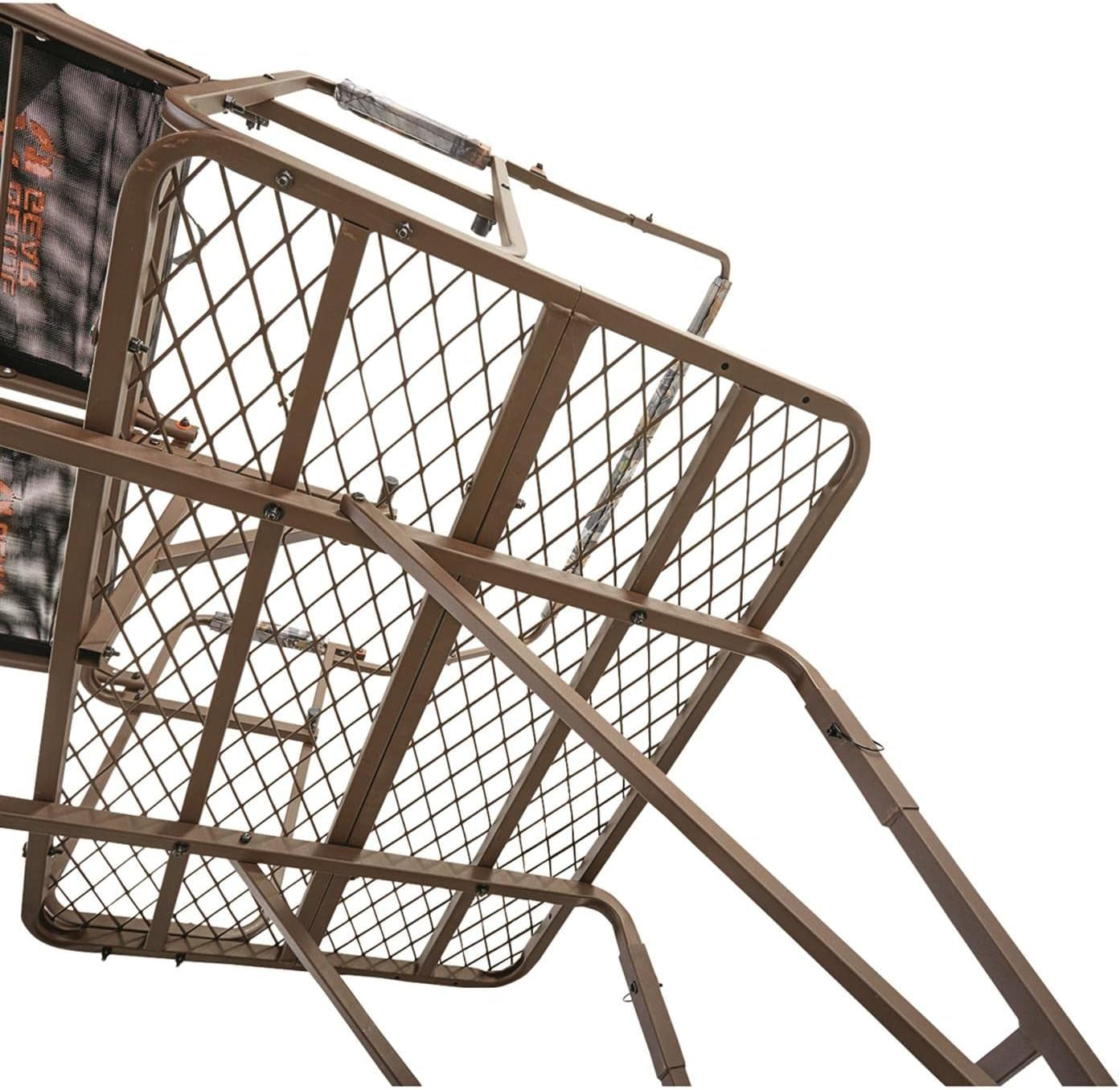 17' 2-Man Ladder Tree Stand Climbing Hunt Seat, Hunting Gear Equipment Accessories