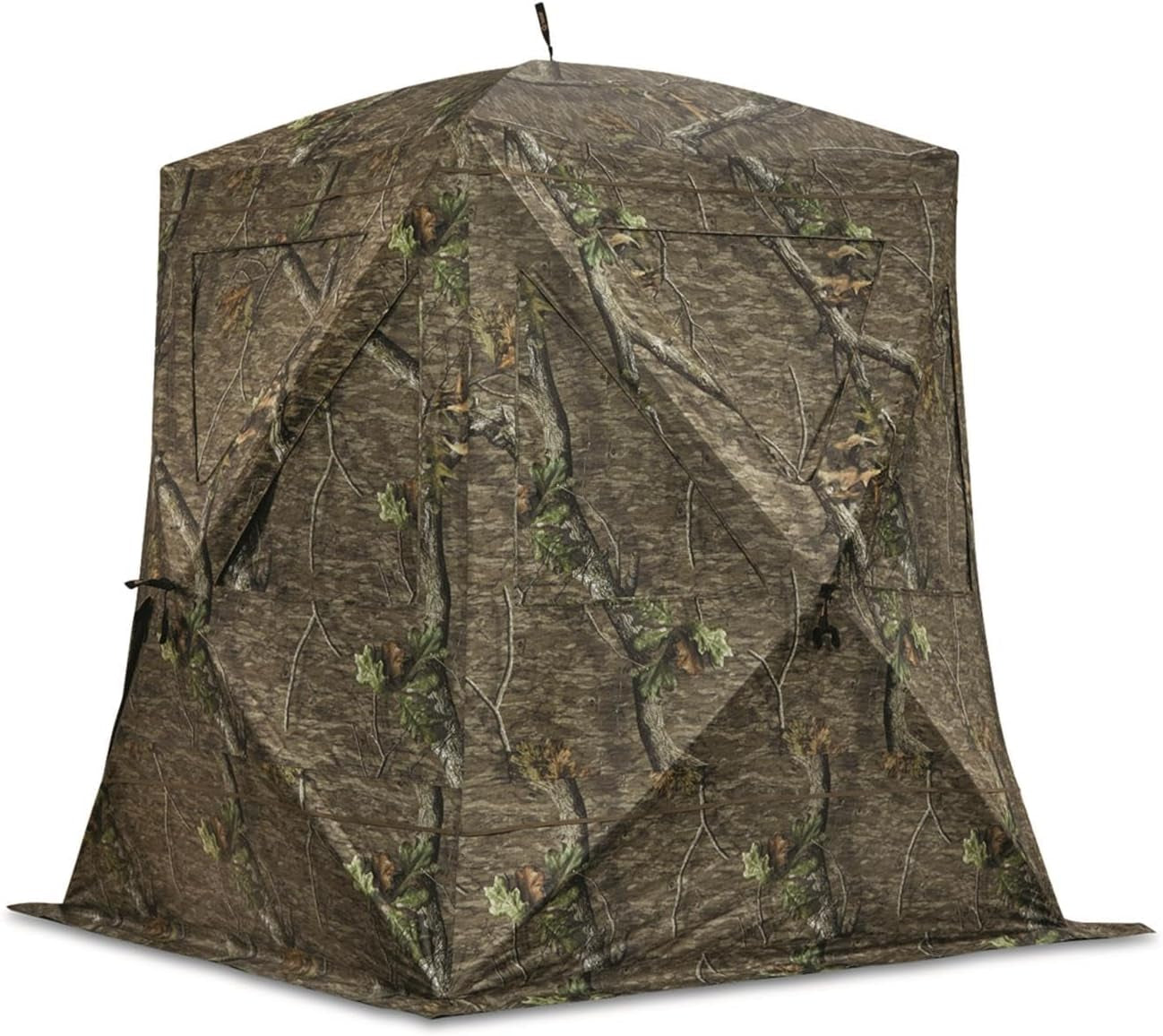 Flare XL Tall Hunting Ground Blind, See-Through, 360 View, 2-3 Person Pop-Up Tent, Turkey, Duck, Deer Hunting Gear Equipment Accessories