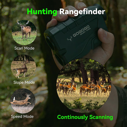 Green Hunting Rangefinder -1200 Yards