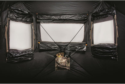 Field General 4-Star Hunting Ground Blind, 1 Man Person Tent, Turkey, Duck, Deer Hunting Gear Equipment Accessories